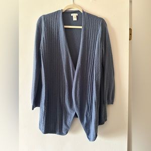 J. Jill 100% cashmere cardigan, size small